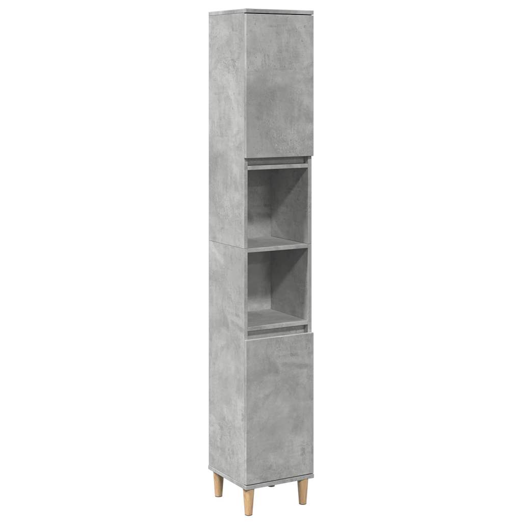 Bathroom Cabinet 30X30X190 Cm Engineered Wood
