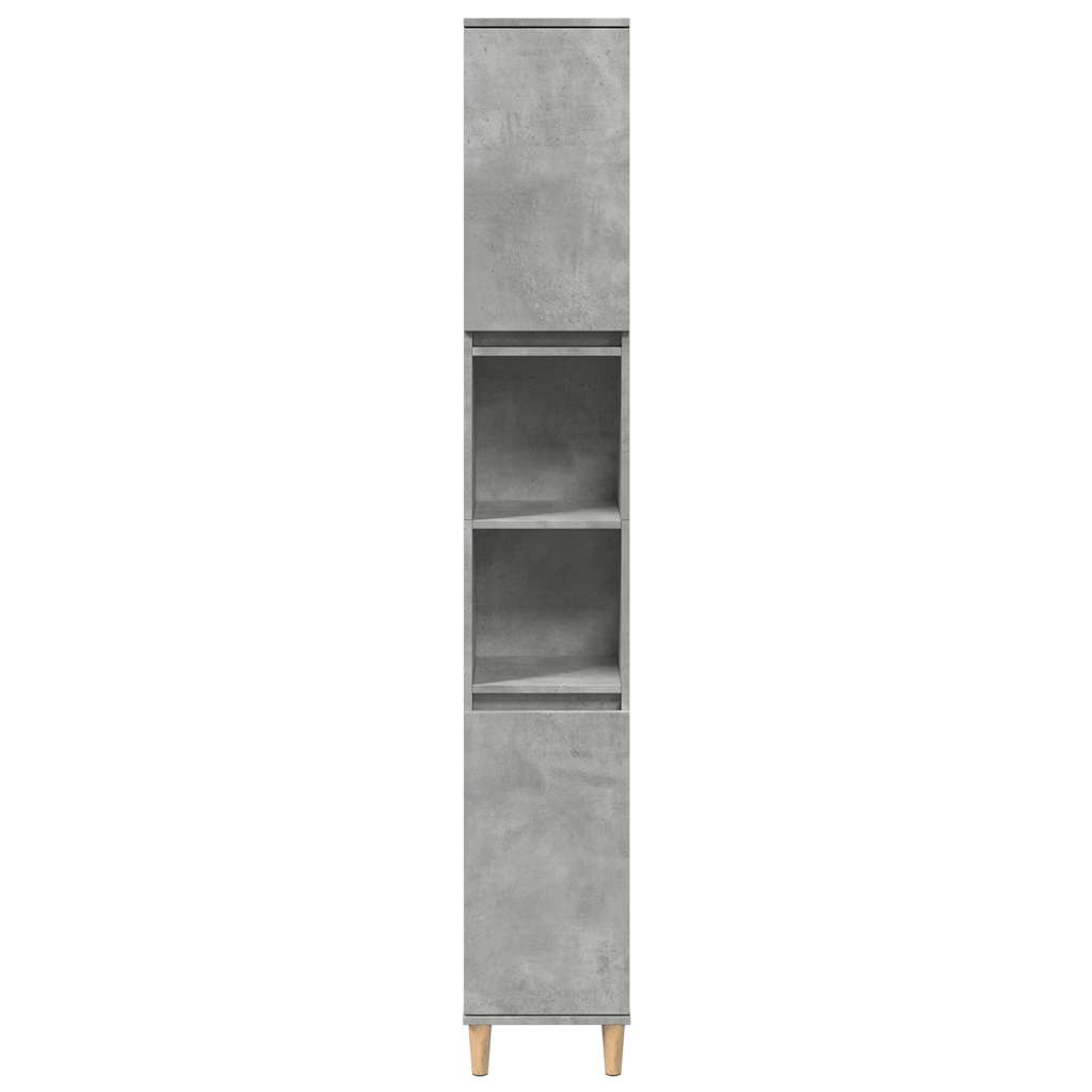Bathroom Cabinet 30X30X190 Cm Engineered Wood