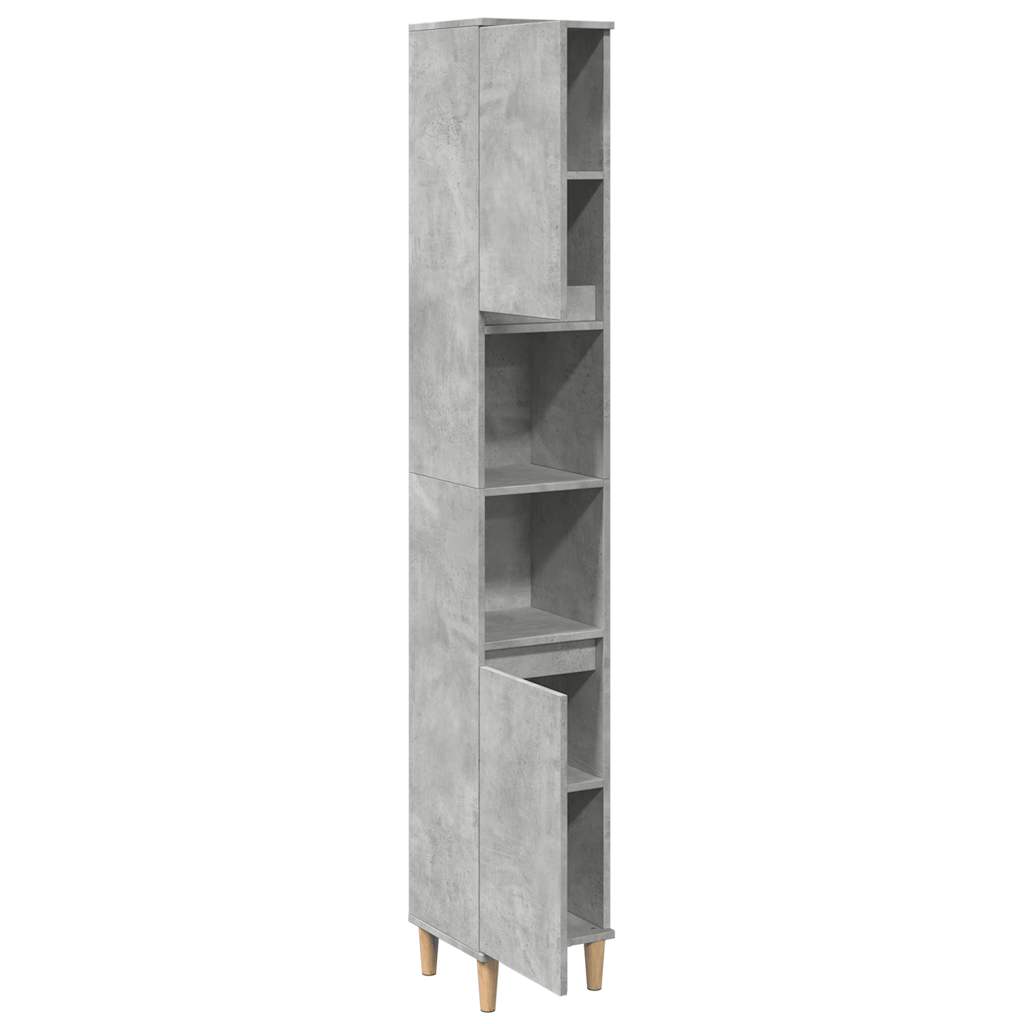 Bathroom Cabinet 30X30X190 Cm Engineered Wood