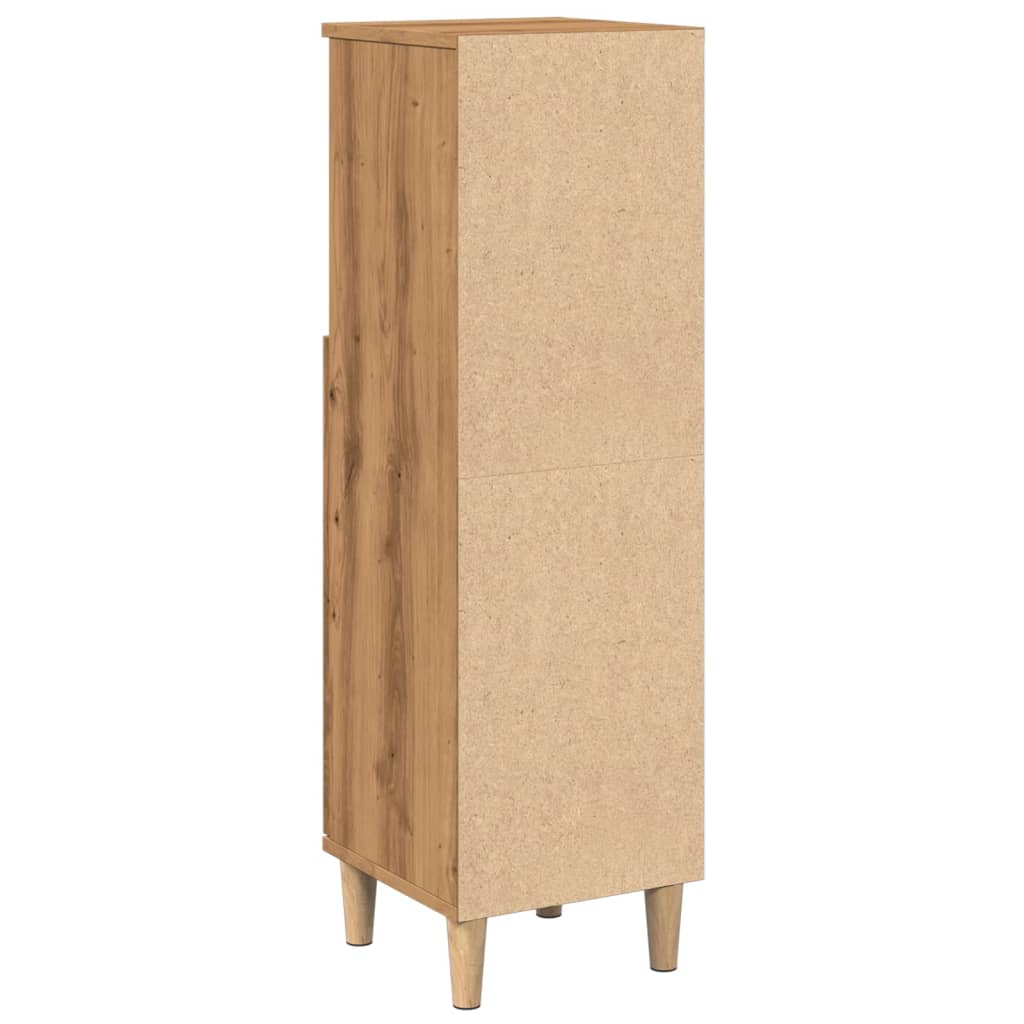 Bathroom Cabinet 30X30X100 Cm Engineered Wood