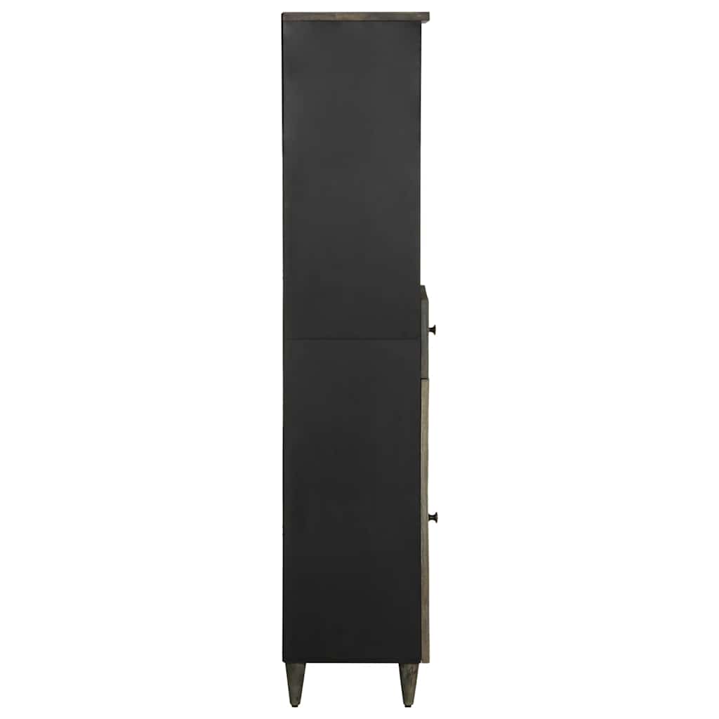 Bathroom Cabinet 38X33X160 Cm Solid Wood Mango