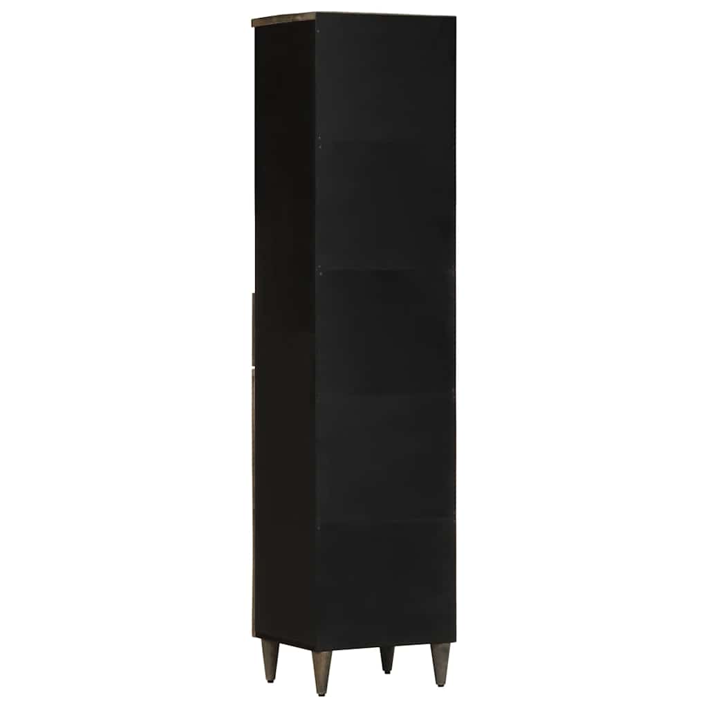 Bathroom Cabinet 38X33X160 Cm Solid Wood Mango