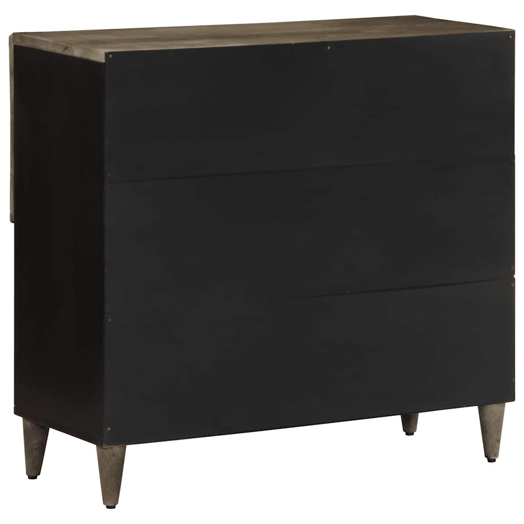 Sideboard 80X33X75 Cm Solid Wood Mango