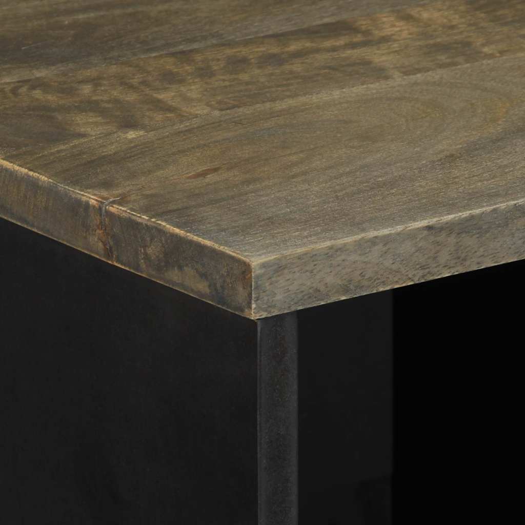 Sideboard 80X33X75 Cm Solid Wood Mango