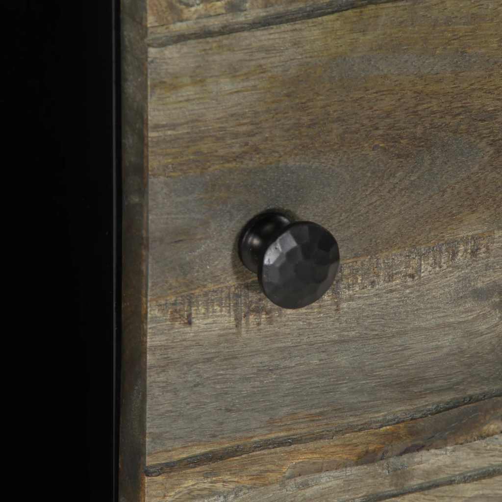 Sideboard 80X33X75 Cm Solid Wood Mango