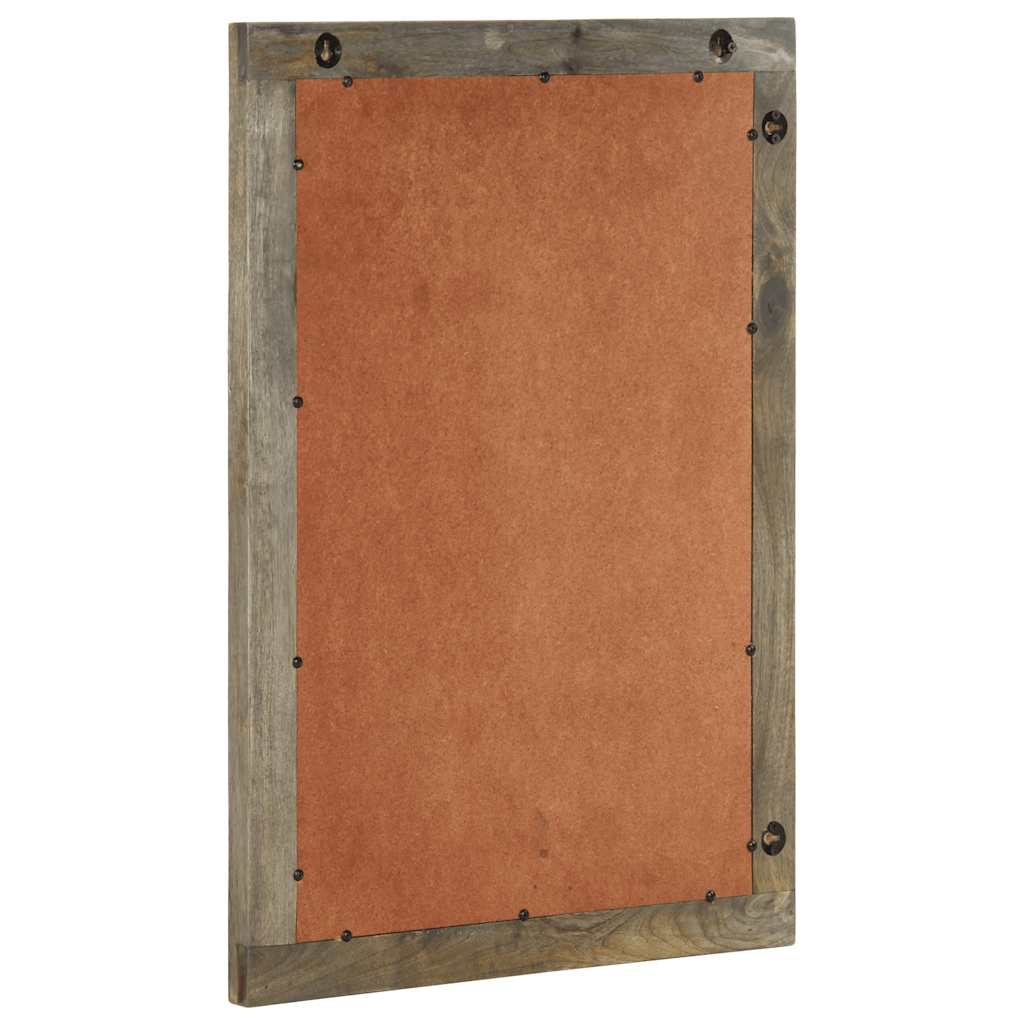 Bathroom Mirror 50X2.5X70 Cm Solid Wood Mango
