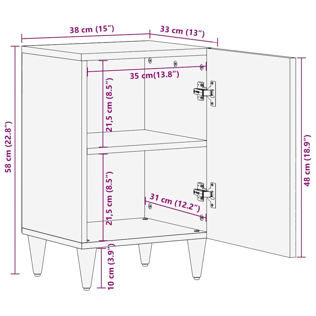 Bathroom Cabinet With Shelf Black And Gold 38 X 33 X 58 Cm