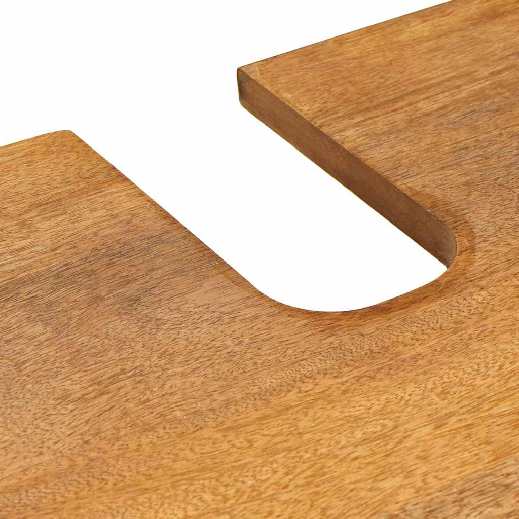 Bathroom Cabinet Light Brown 62 X 33 X 58 Cm Solid Wood Mango