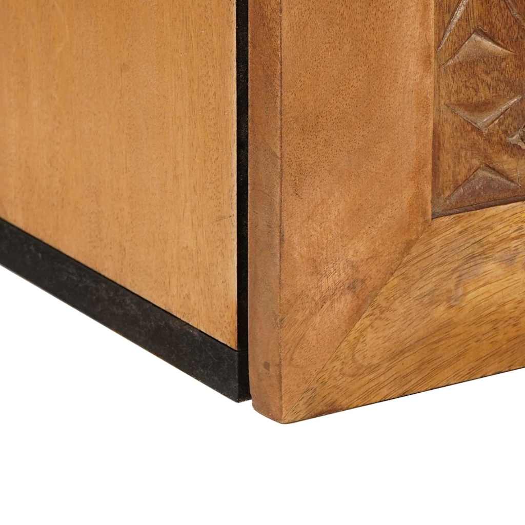Bathroom Cabinet Wall-Mounted Light Brown 38 X 33.5 X 160 Cm