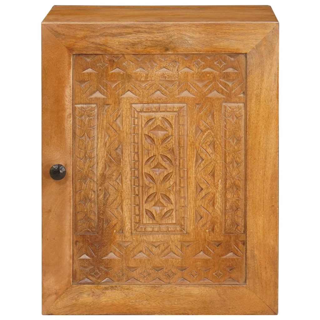 Bathroom Cabinet Wall-Mounted Light Brown 38 X 33.5 X 160 Cm
