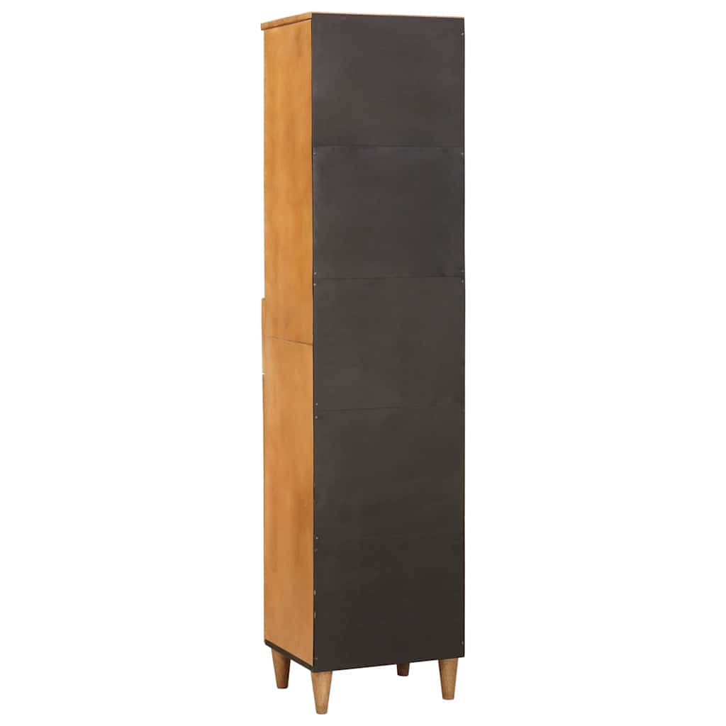 Bathroom Cabinet With Drawer Light Brown 38 X 33.5 X 160 Cm