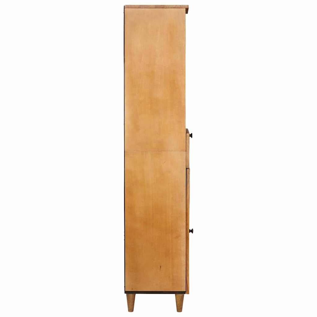 Bathroom Cabinet With Drawer Light Brown 38 X 33.5 X 160 Cm