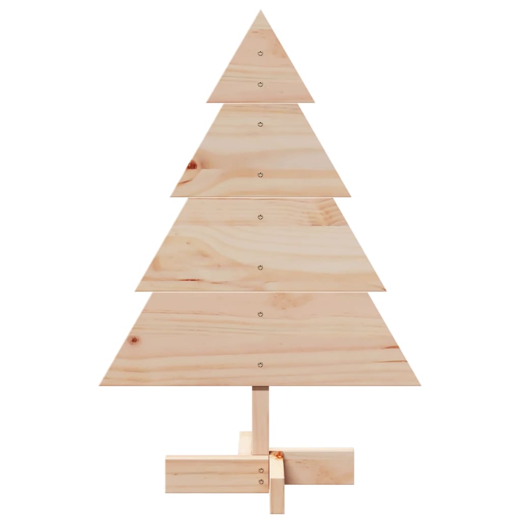 Wooden Christmas Tree For Decoration Solid Wood