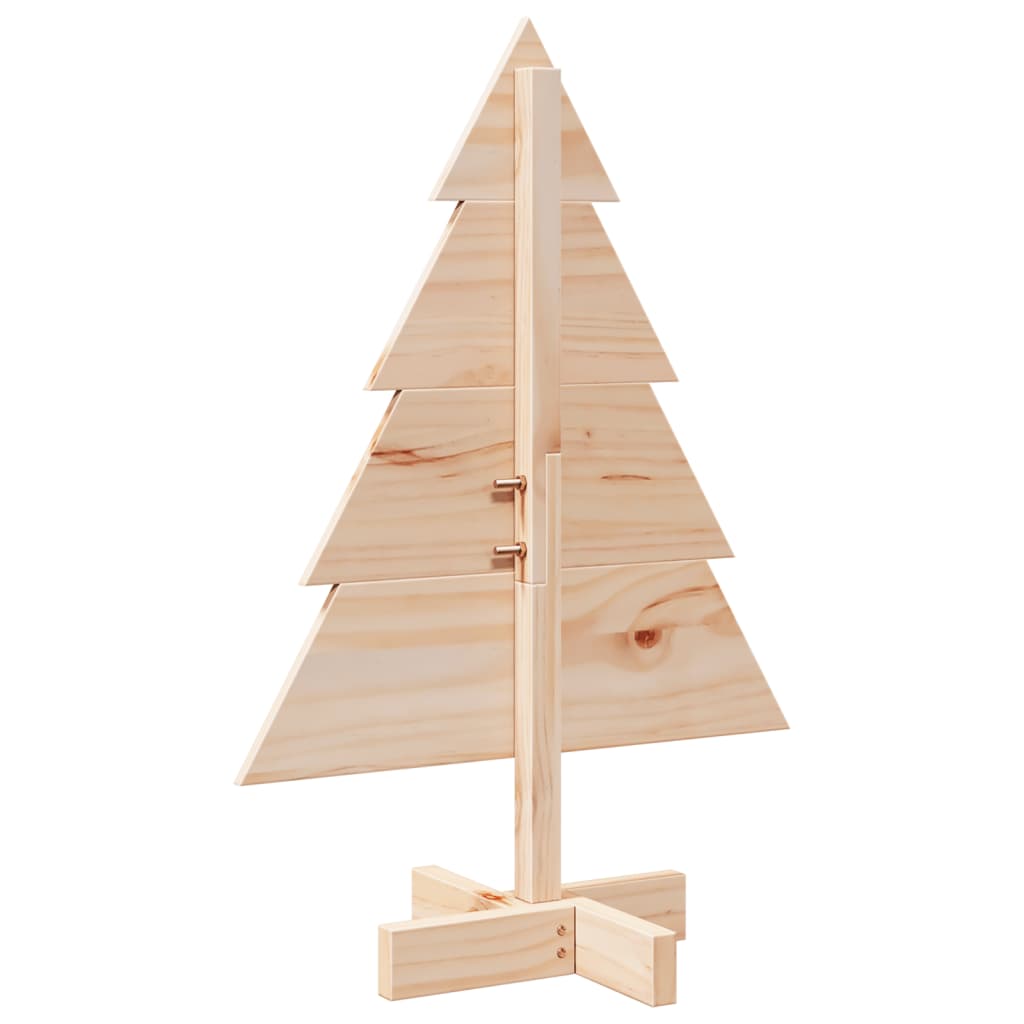 Wooden Christmas Tree For Decoration Solid Wood