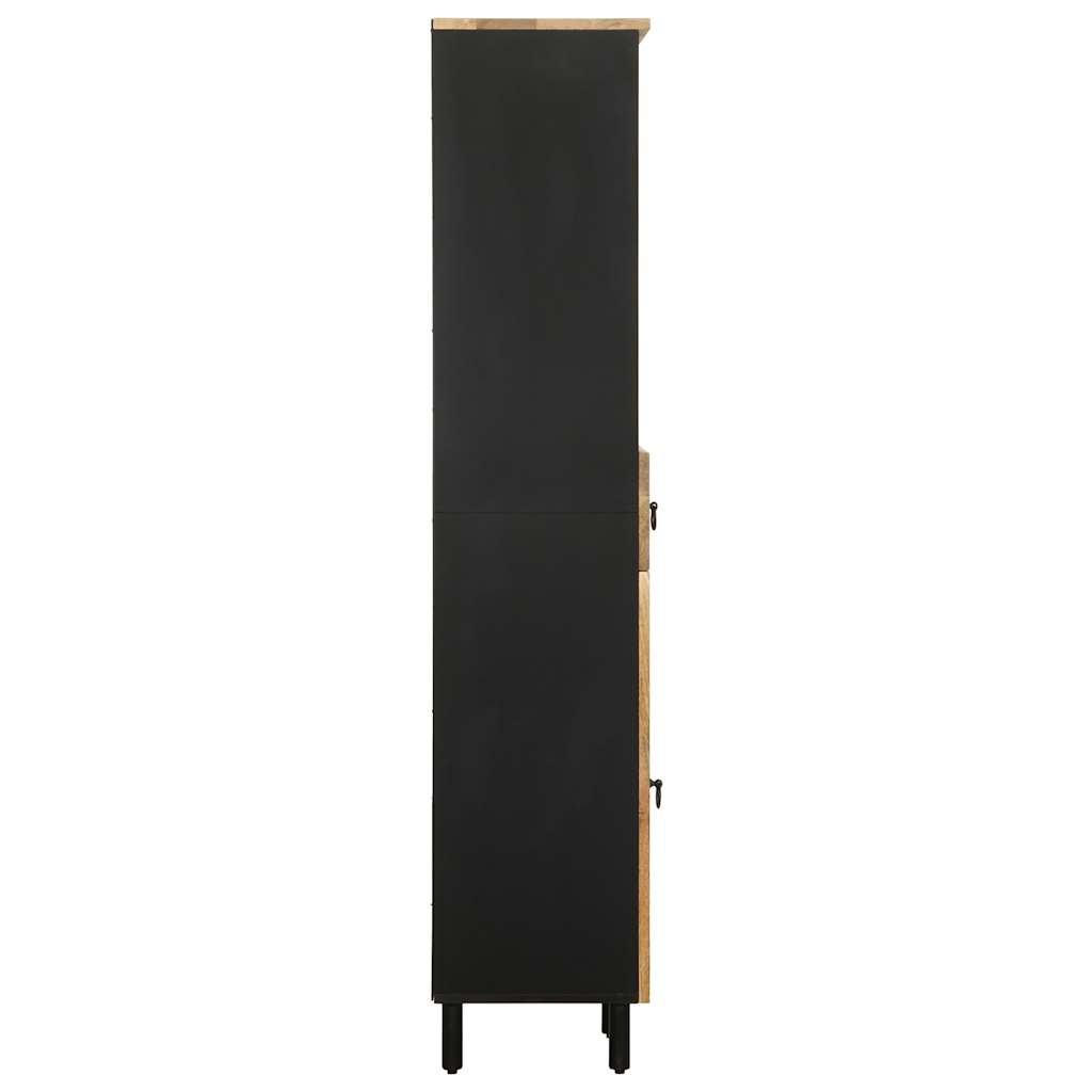 Bathroom Cabinet 38X33.5X160 Cm Solid Wood Mango
