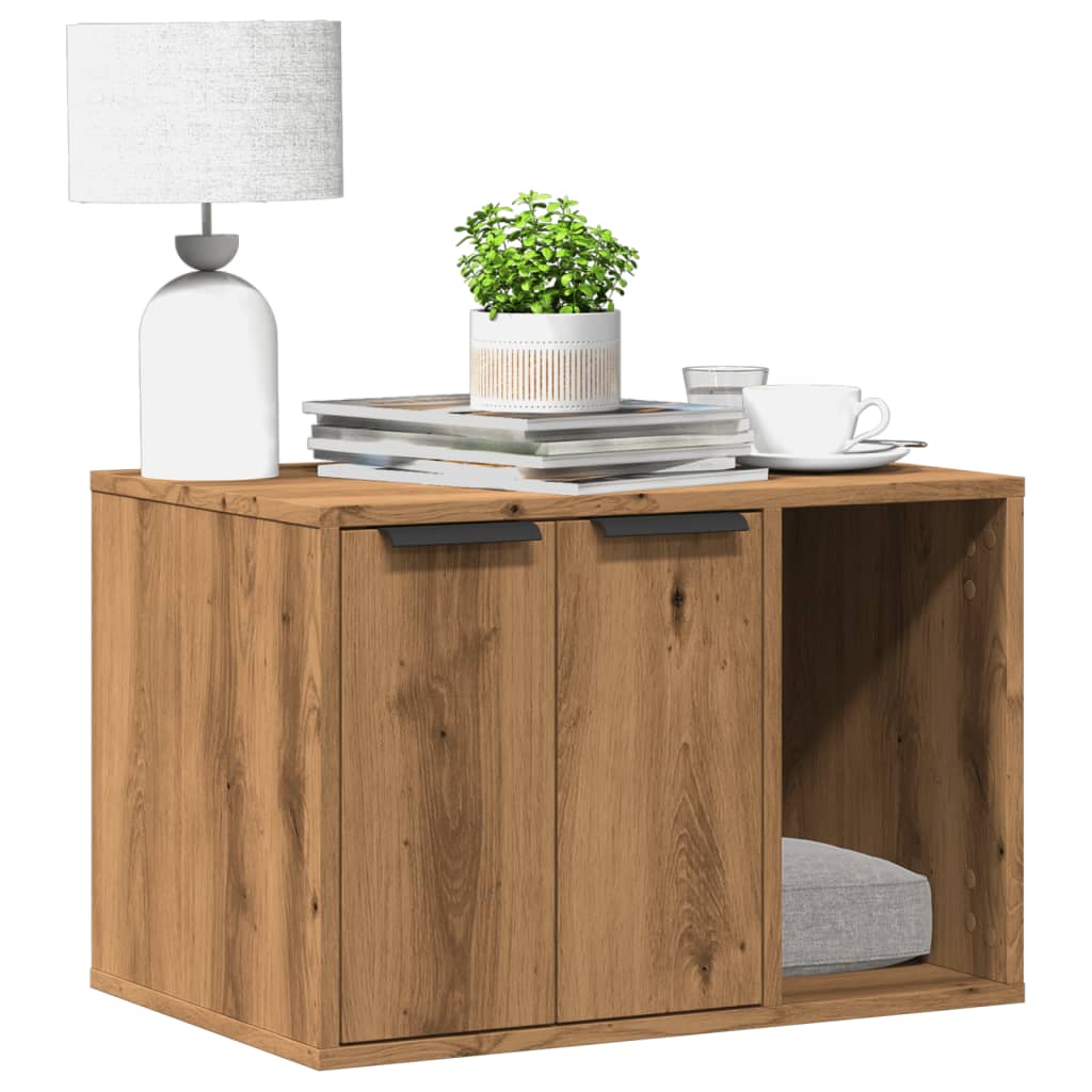 Cat Litter Box Enclosure Engineered Wood