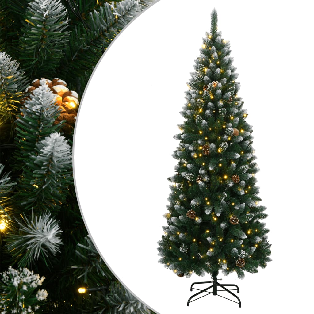 Artificial Christmas Tree With Stand Green Pvc