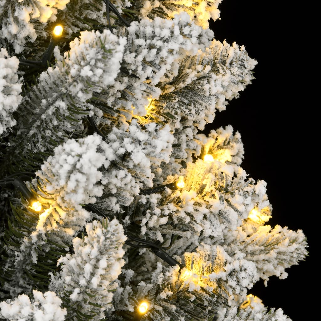 Artificial Christmas Tree 150 Leds And Flocked Snow 150 Cm