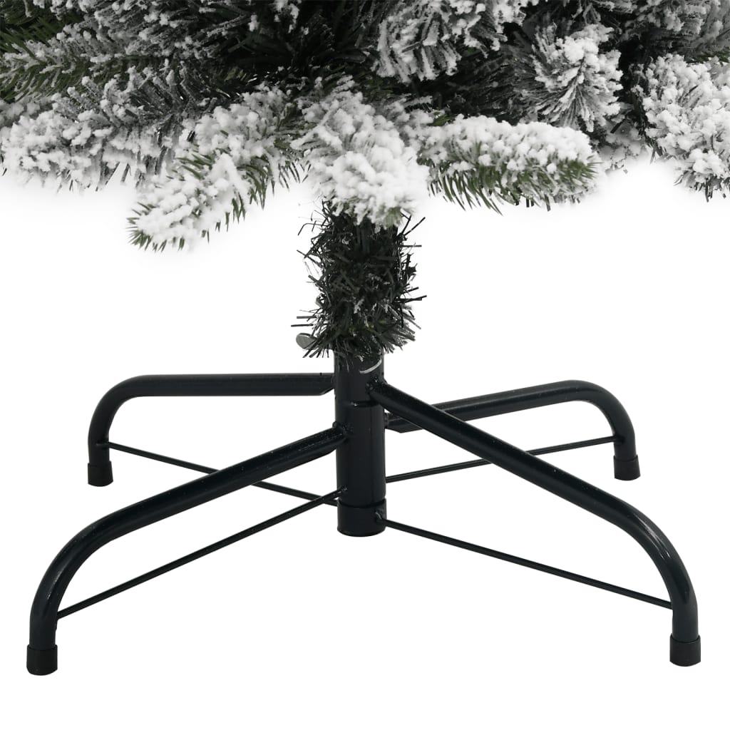 Artificial Christmas Tree 150 Leds And Flocked Snow 150 Cm