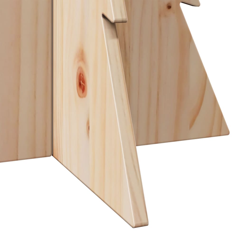 Wooden Christmas Tree For Decoration Solid Wood Pine