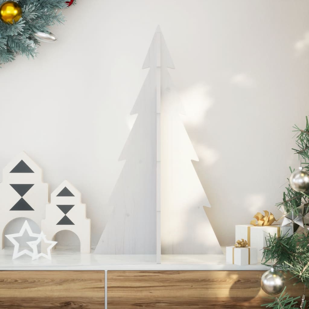 Wooden Christmas Tree For Decoration Solid Wood Pine