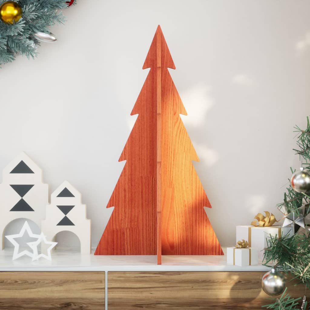 Wooden Christmas Tree For Decoration Solid Wood Pine