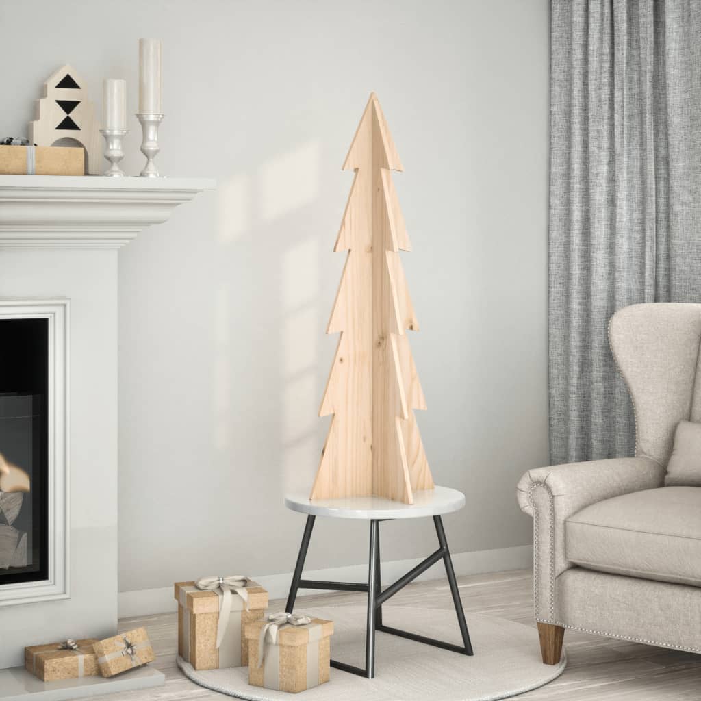 Wooden Christmas Tree For Decoration Solid Wood Pine