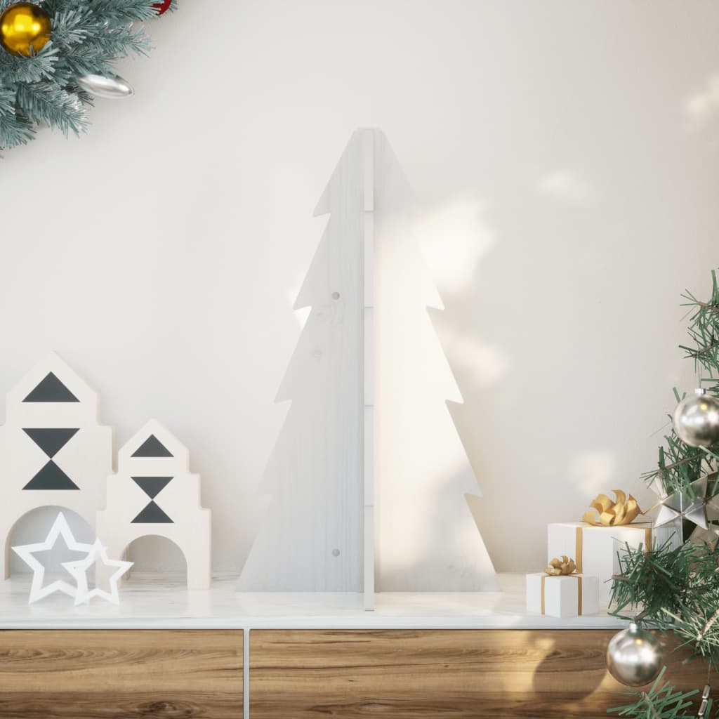 Wooden Christmas Tree For Decoration Solid Wood Pine