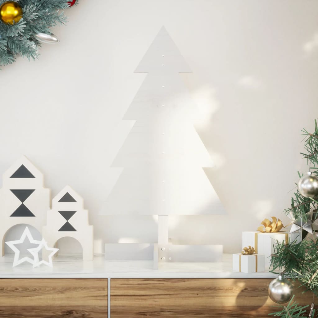 Wooden Christmas Tree For Decoration Solid Wood Pine