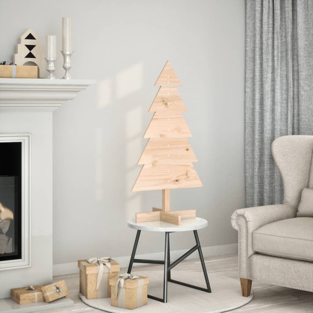 Wooden Christmas Tree For Decoration Solid Wood Pine
