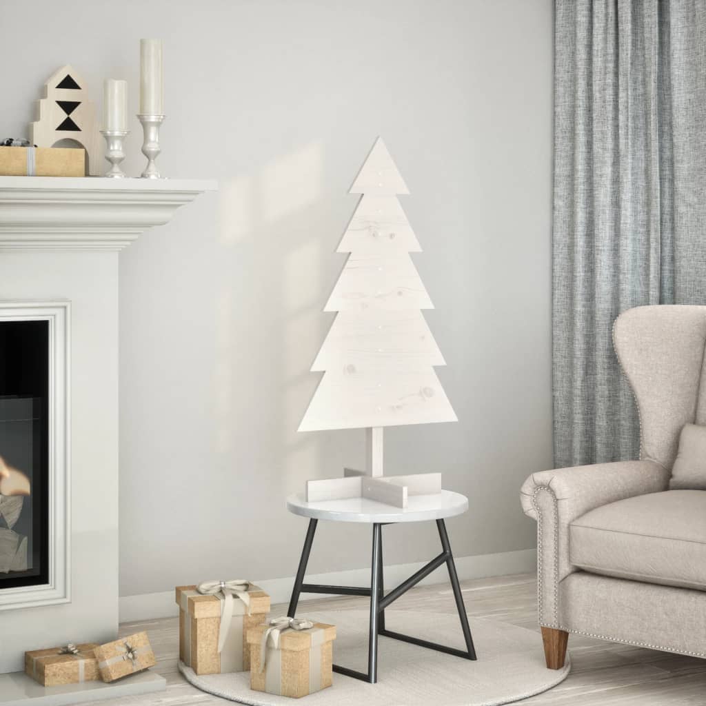 Wooden Christmas Tree For Decoration Solid Wood Pine