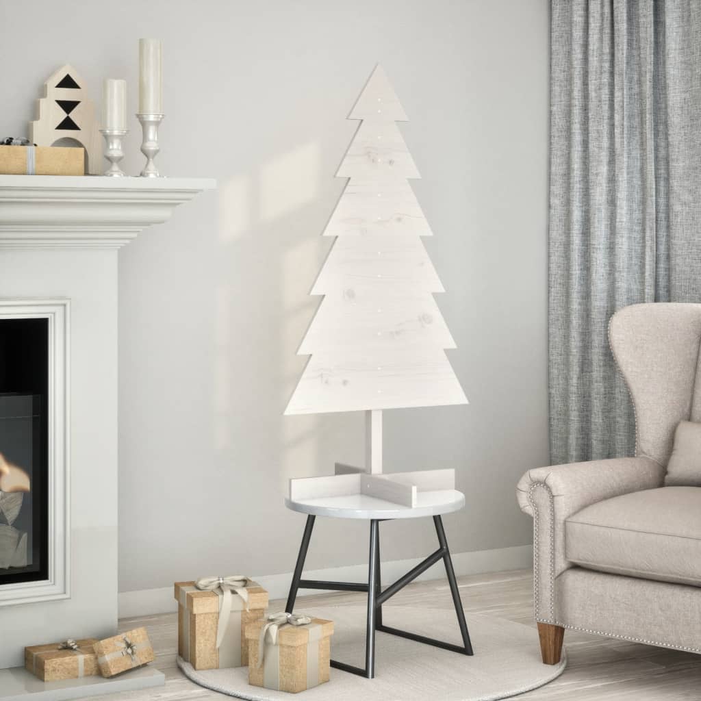 Wooden Christmas Tree For Decoration Solid Wood Pine
