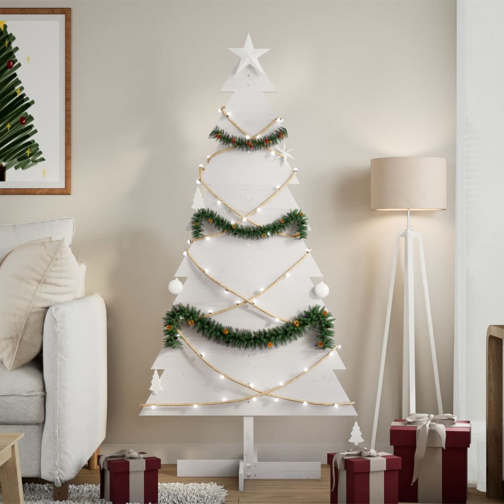 Wooden Christmas Tree For Decoration Solid Wood Pine