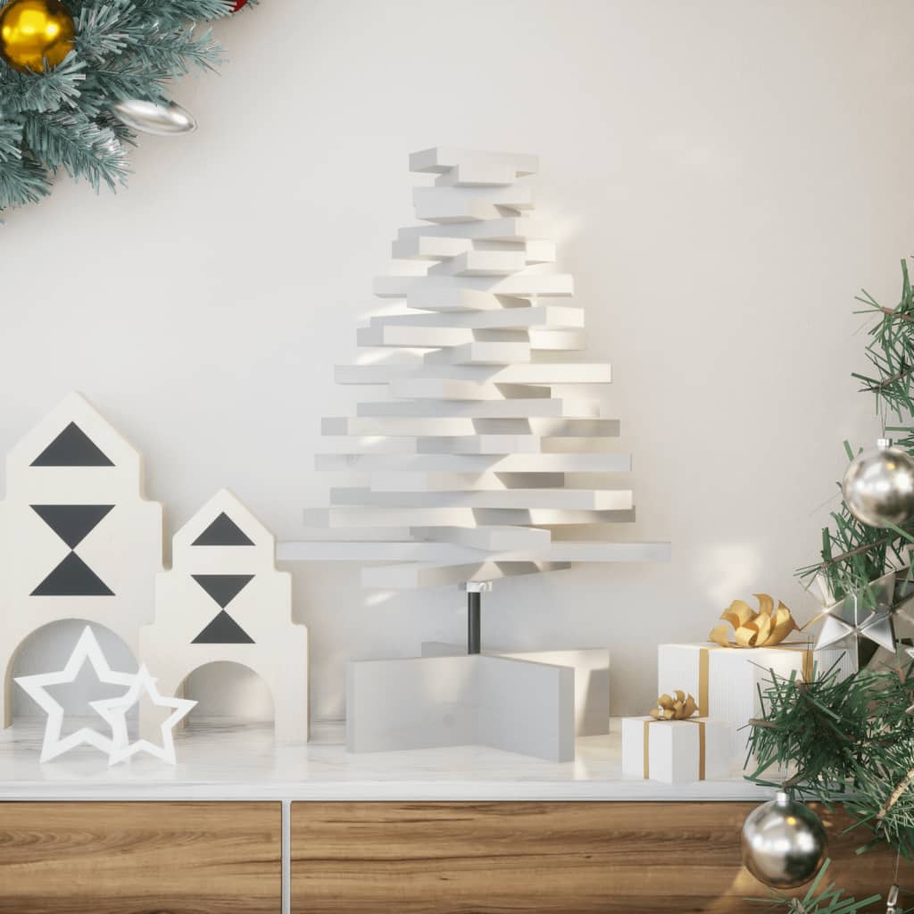 Wooden Christmas Tree For Decoration Solid Wood Pine