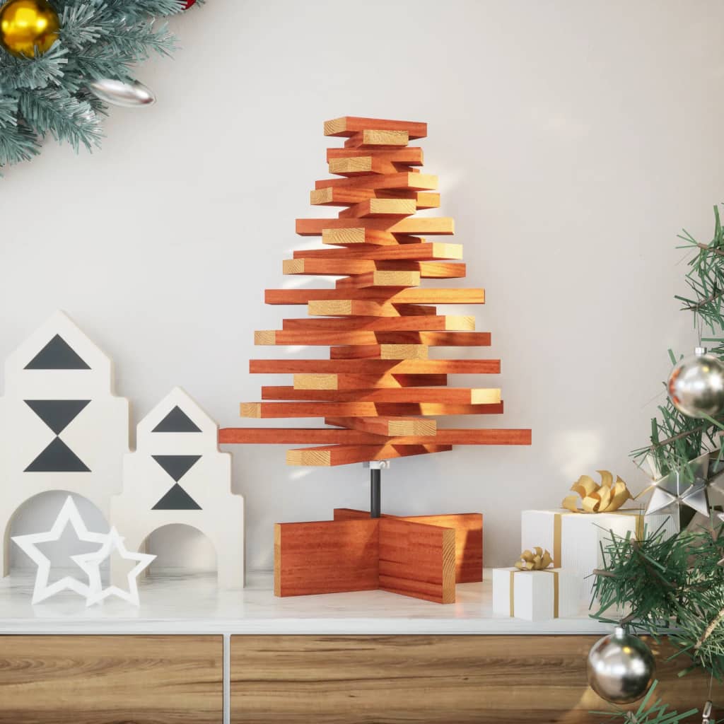 Wooden Christmas Tree For Decoration Solid Wood Pine