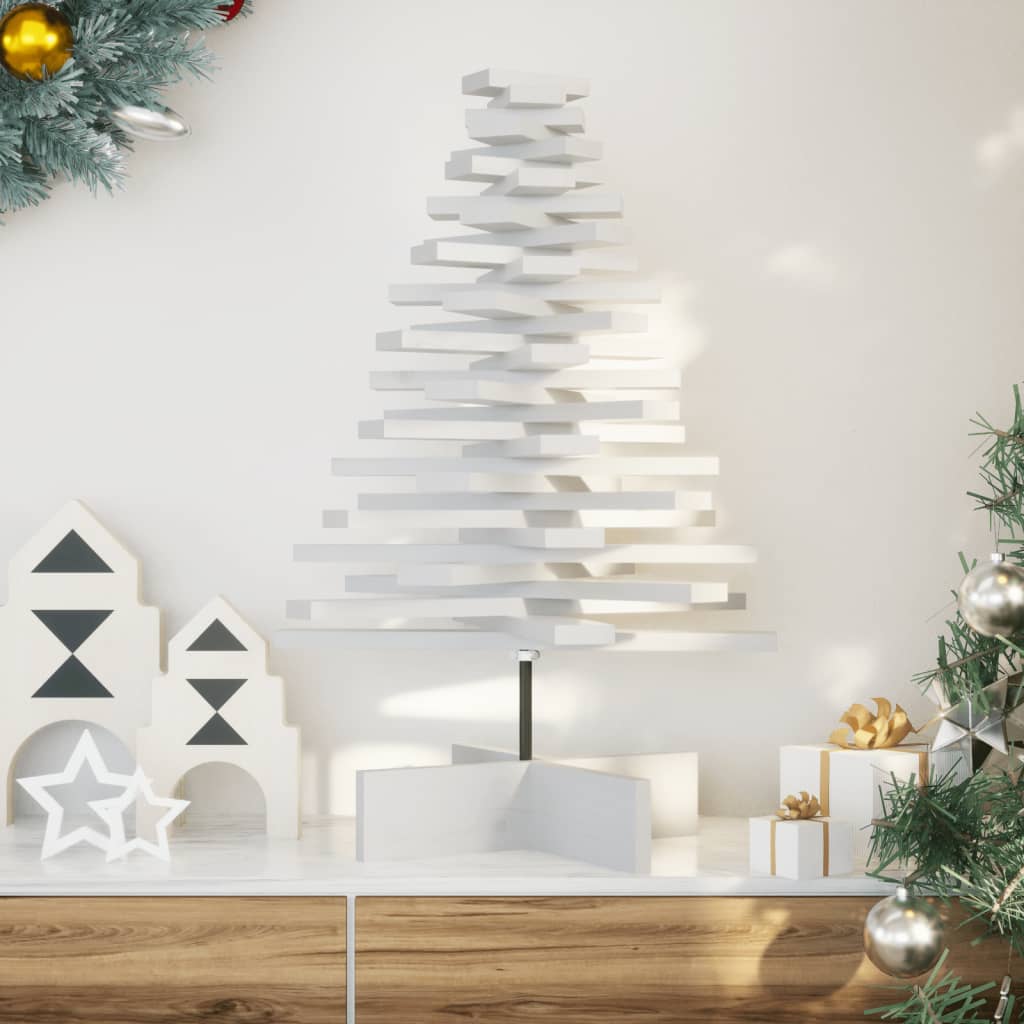 Wooden Christmas Tree For Decoration Solid Wood Pine