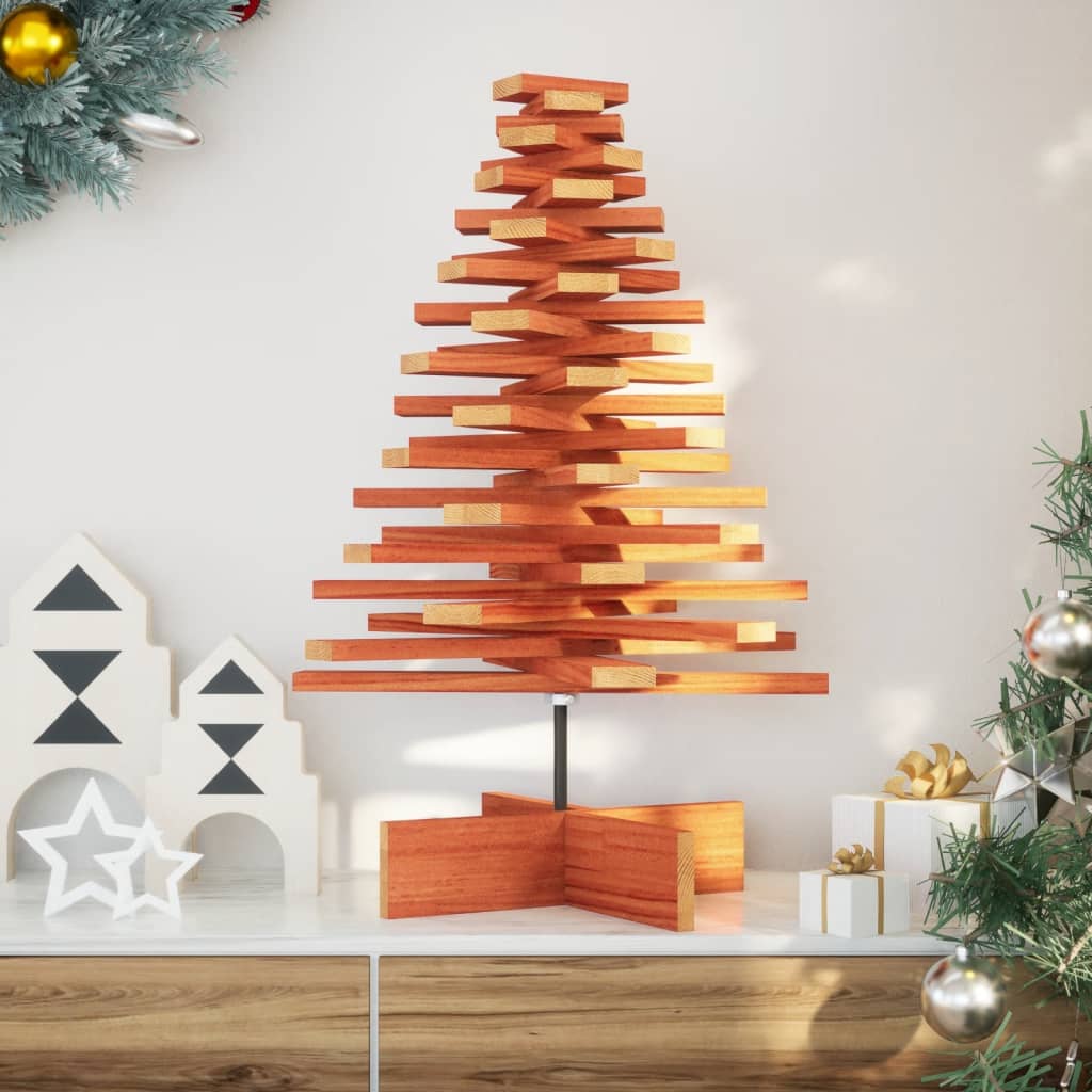 Wooden Christmas Tree For Decoration Solid Wood Pine