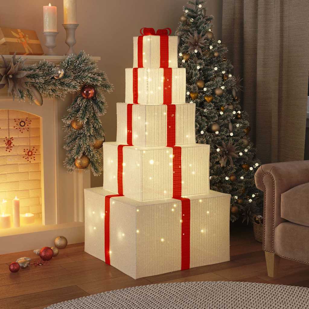 Christmas Decoration Gift Box 250 Leds Warm White