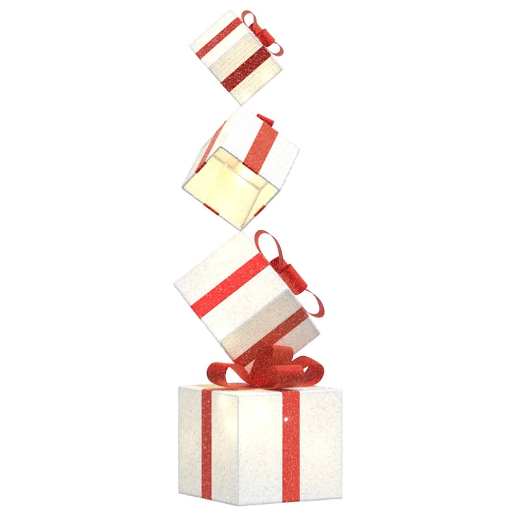 Christmas Decoration Gift Box 80 Leds Warm White