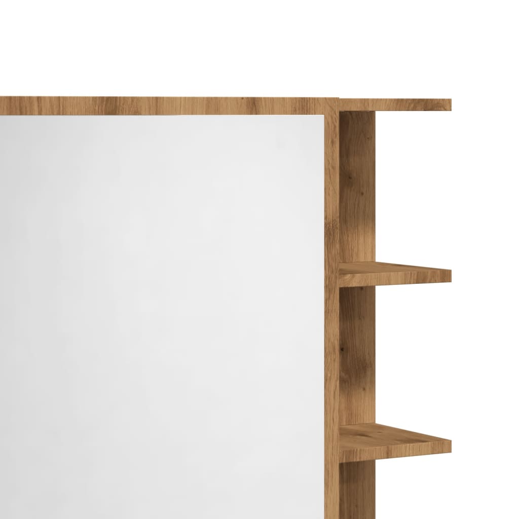 Bathroom Mirror Cabinet 62.5X20.5X64 Cm Engineered Wood