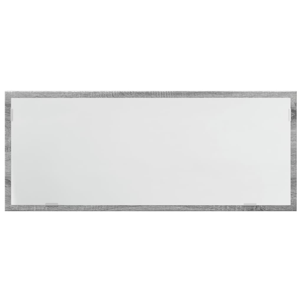 Led Bathroom Mirror 100X8.5X37 Cm Engineered Wood