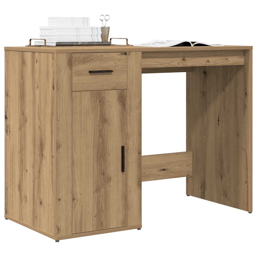 Desk 100X49X75 Cm Engineered Wood