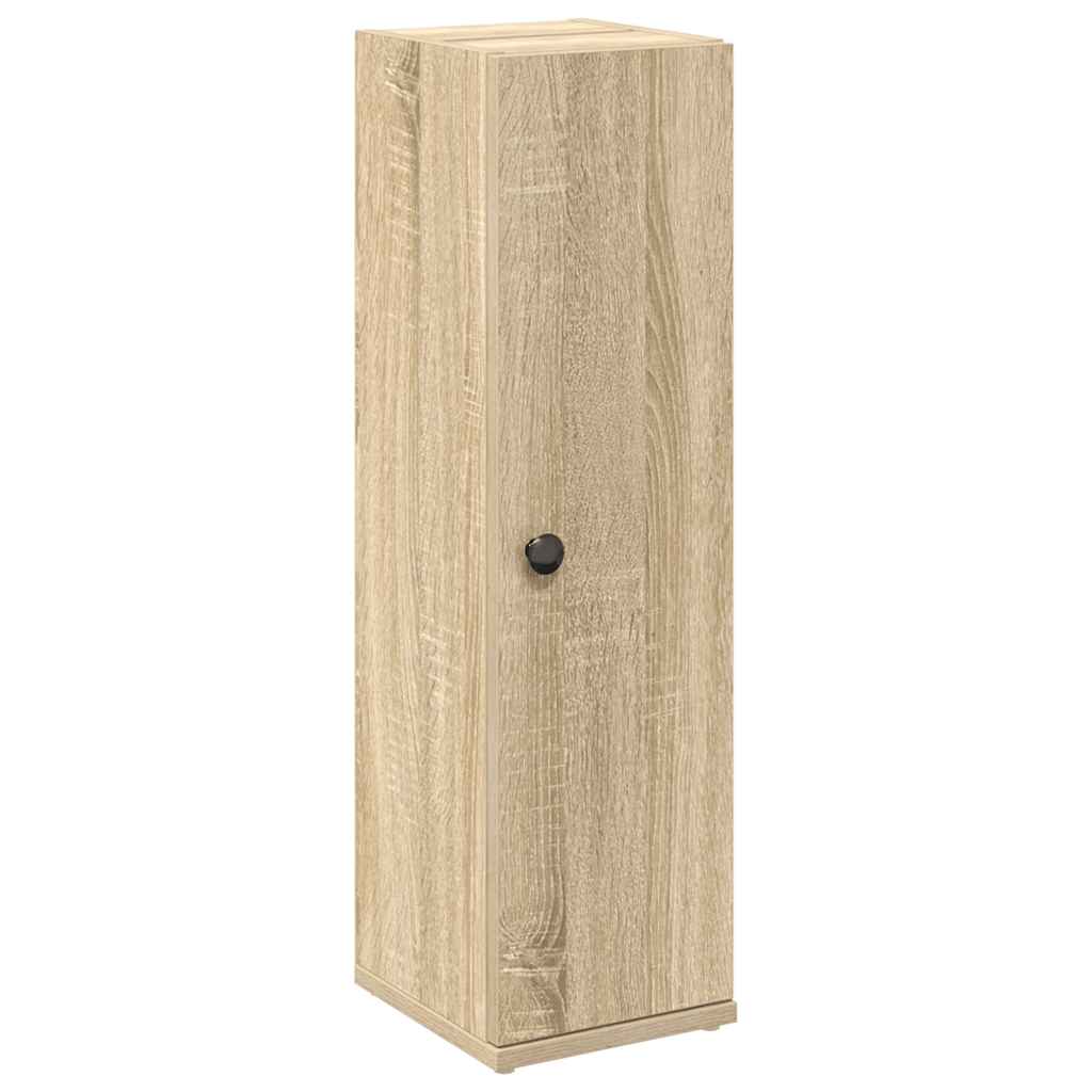 Bathroom Cabinet With Roll Holder 20.5X22X72 Cm