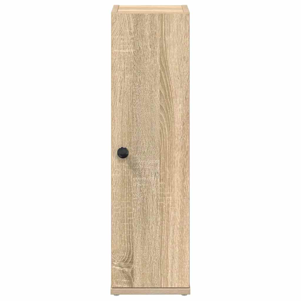 Bathroom Cabinet With Roll Holder 20.5X22X72 Cm