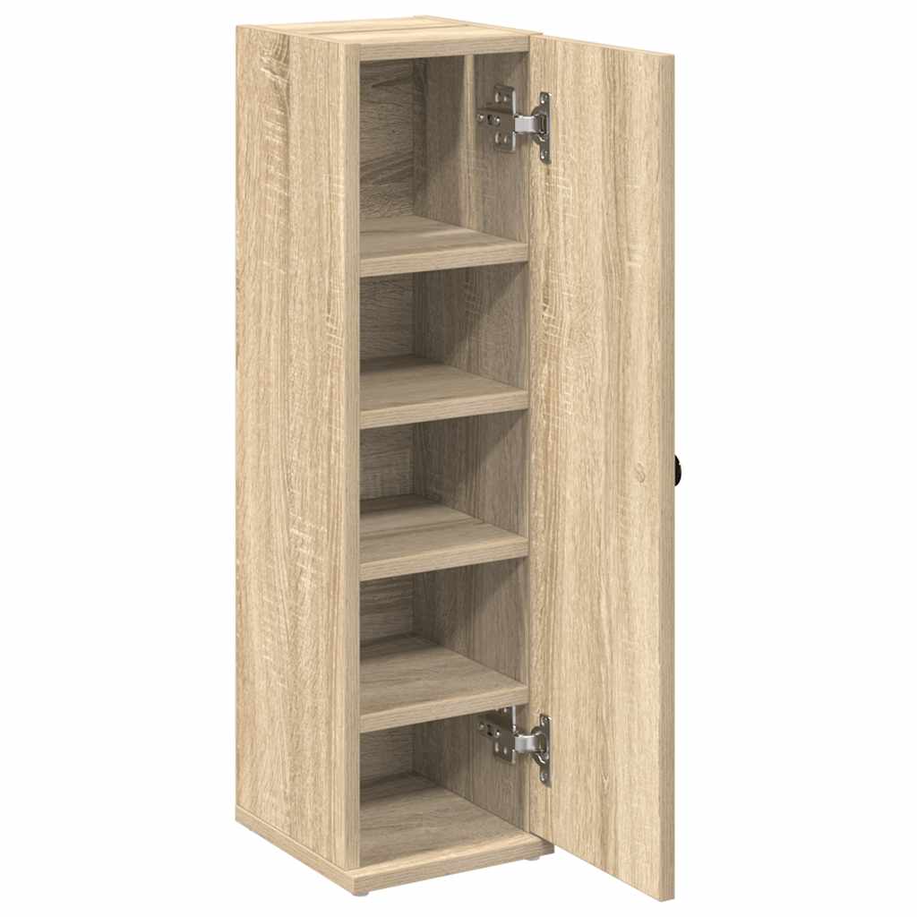 Bathroom Cabinet With Roll Holder 20.5X22X72 Cm