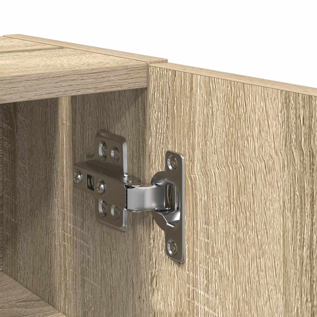 Bathroom Cabinet With Roll Holder 20.5X22X72 Cm