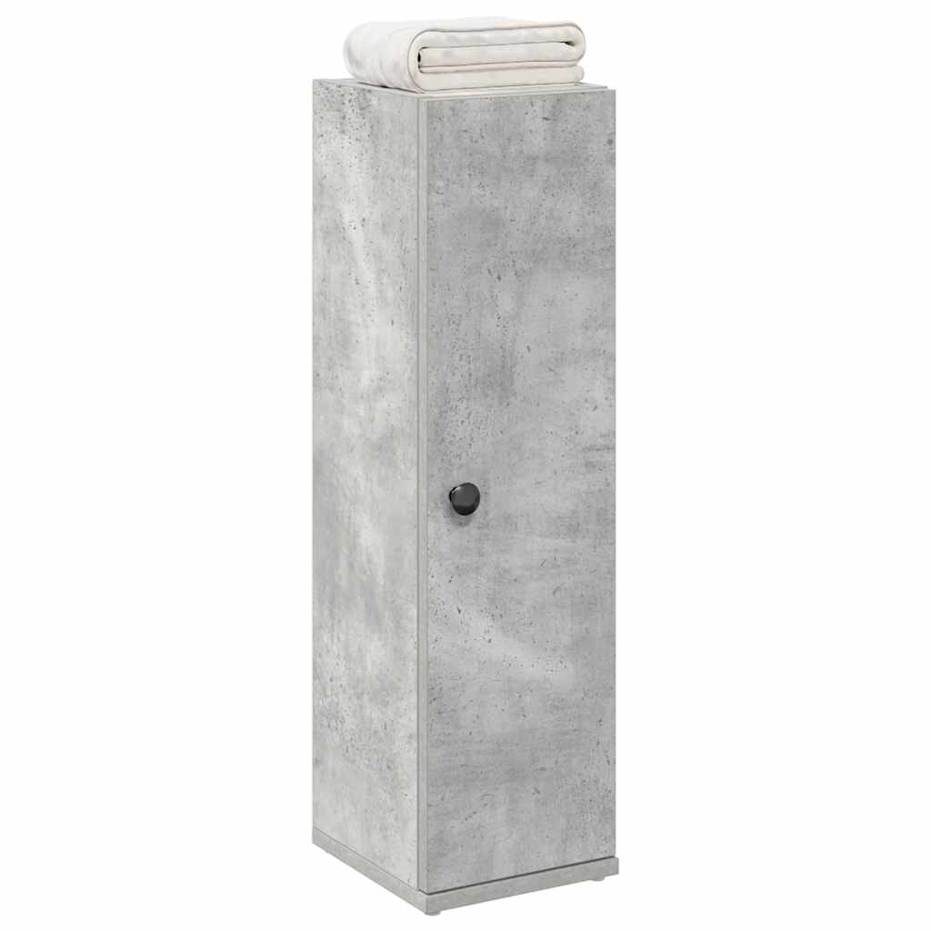 Bathroom Cabinet With Roll Holder 20.5X22X72 Cm