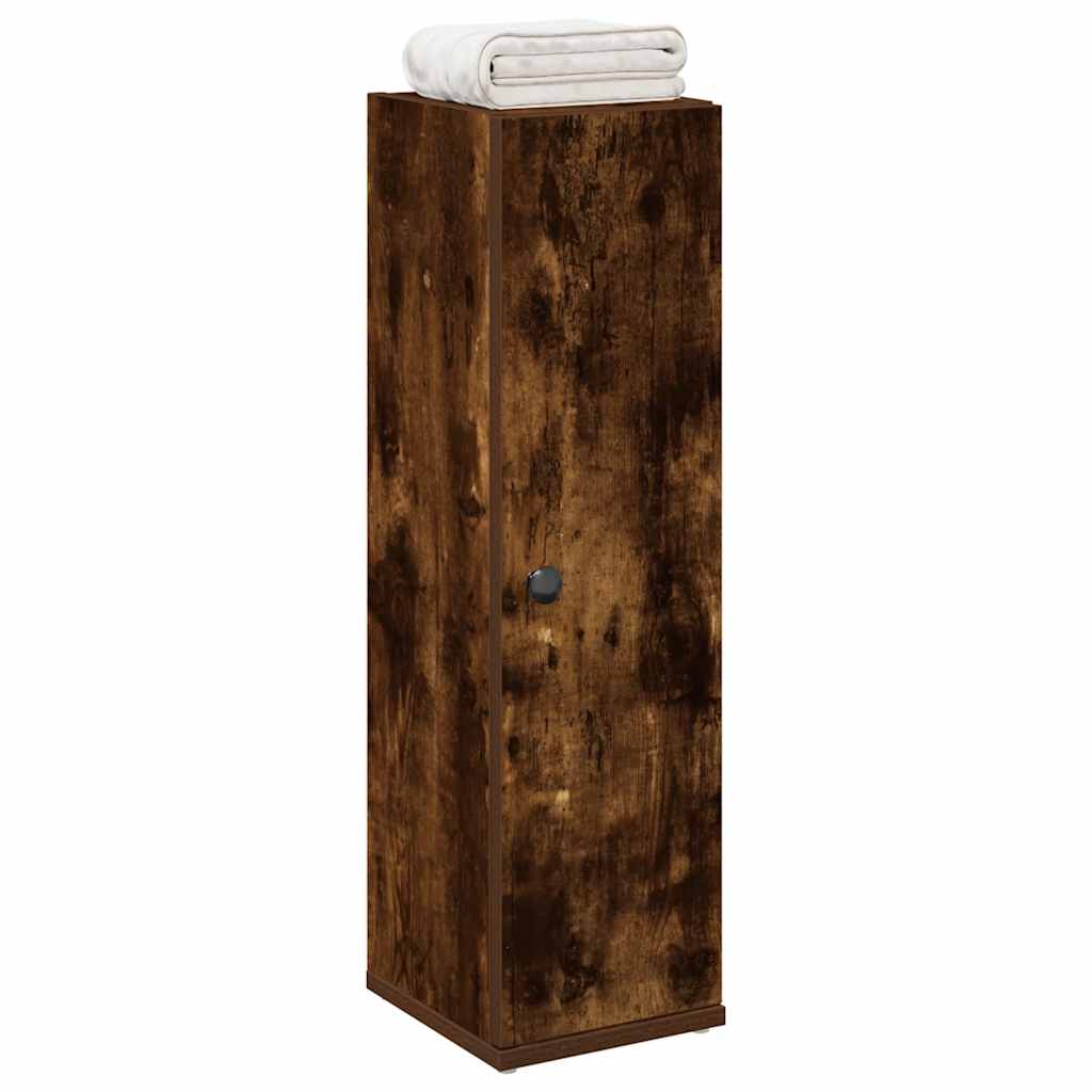 Bathroom Cabinet With Roll Holder 20.5X22X72 Cm