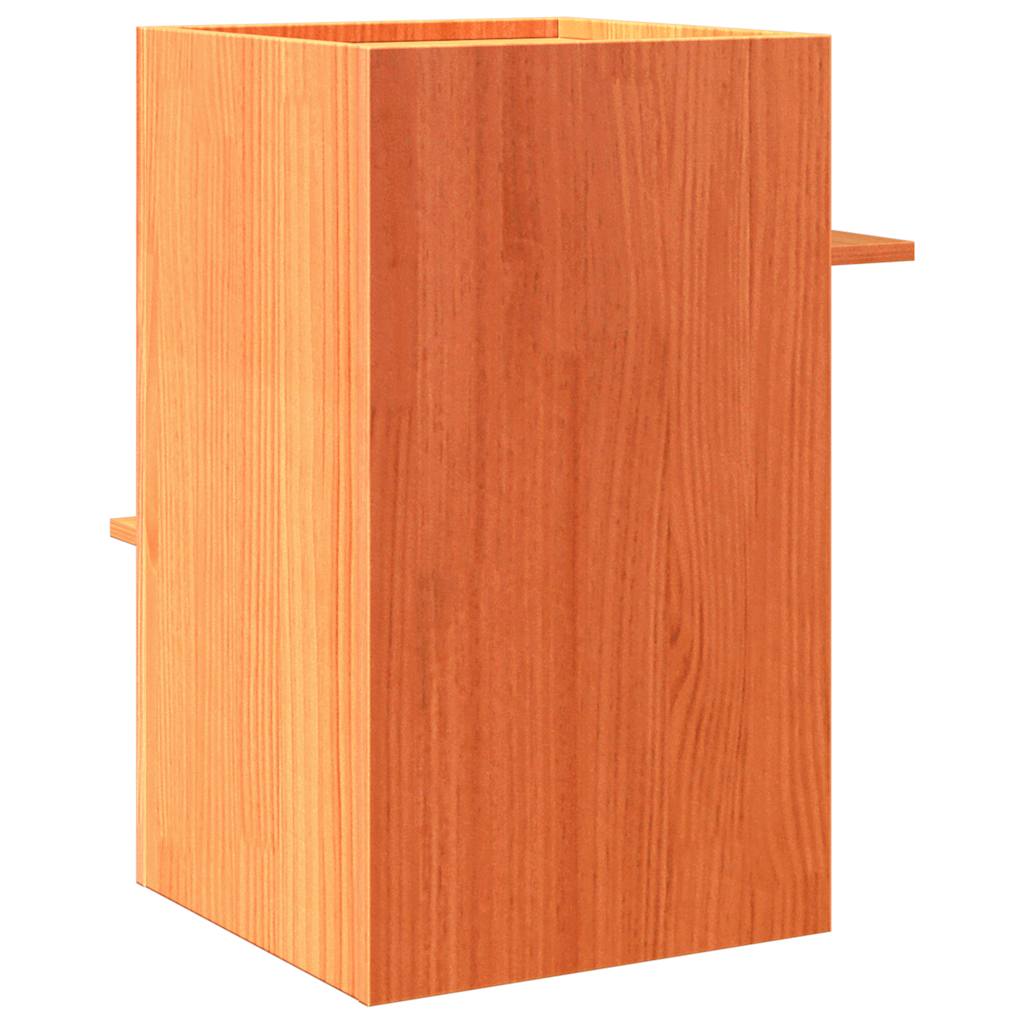 Cat House 43X43X60 Cm Solid Wood Pine