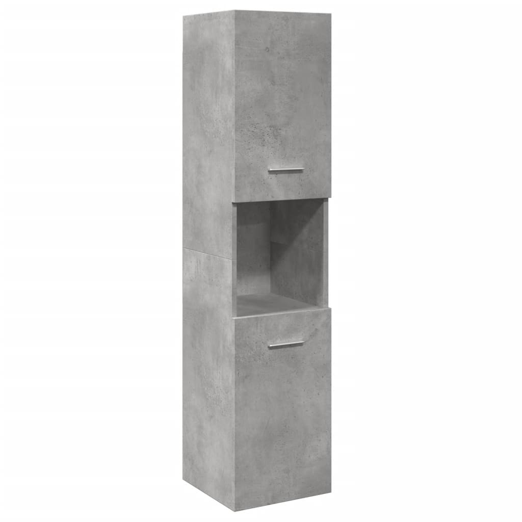 3 Piece Bathroom Furniture Set Engineered Wood
